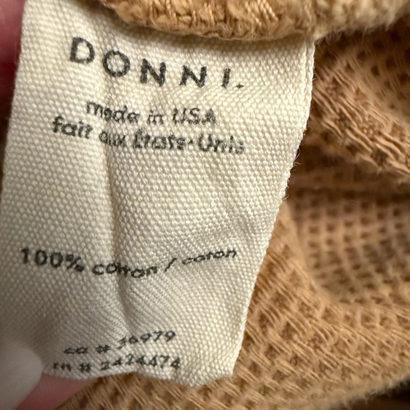 Donni. Ribbed Shorts in Camel Size XS - Picture 8 of 9